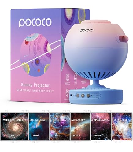 Amazon.com: POCOCO Galaxy Star Projector + Aurora and Deep Sea